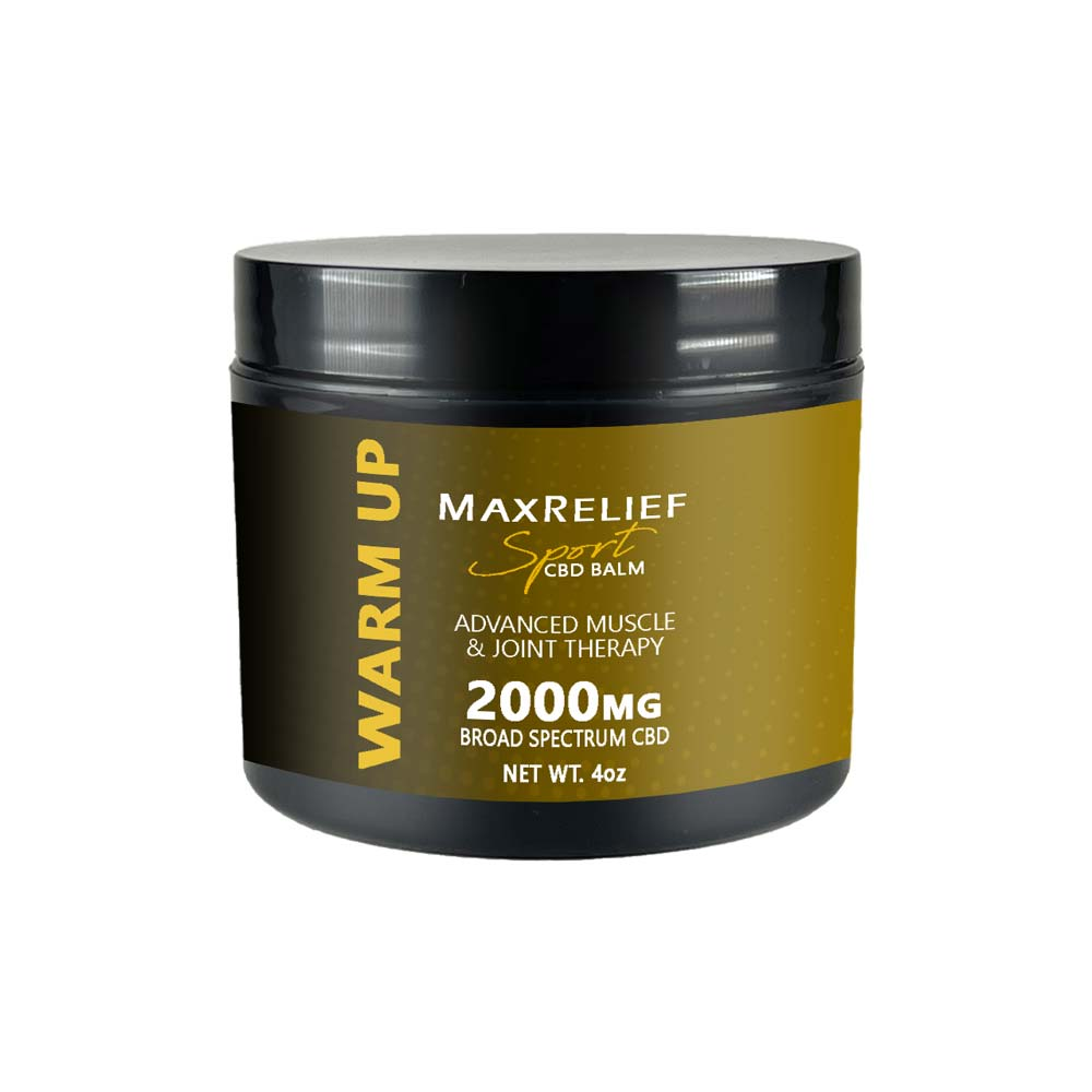MaxRelief Plus Sport Pre-Workout CBD Balm