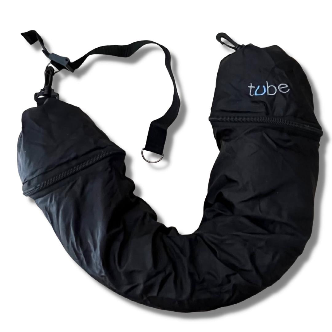 the tube ~ the only travel pillow you stuff with clothes
