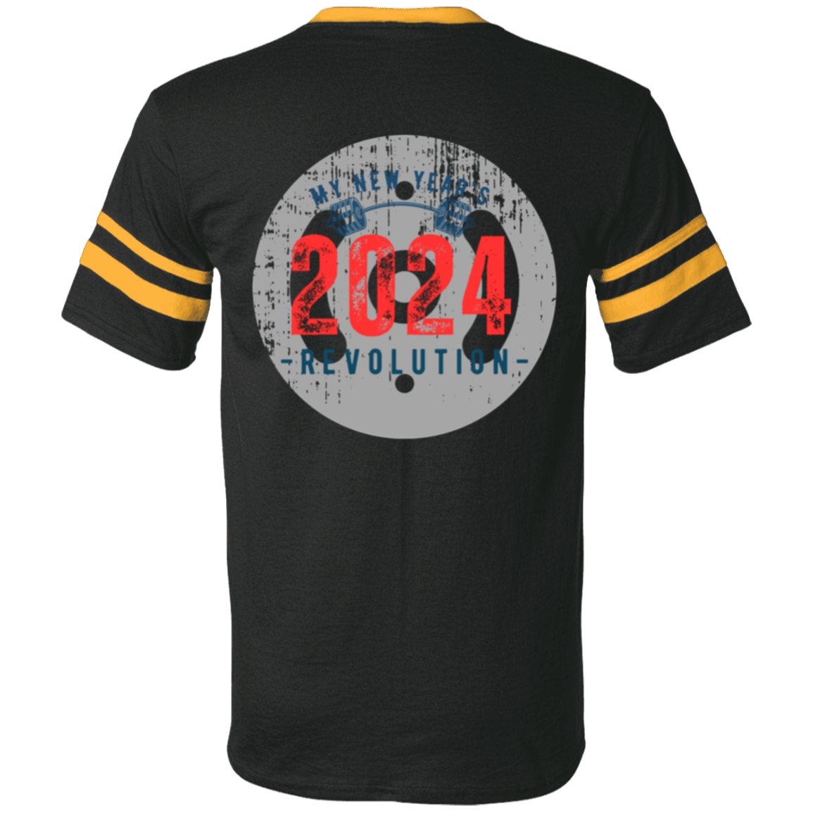2024 New Year's Revolution V-Neck Sleeve Stripe Jersey