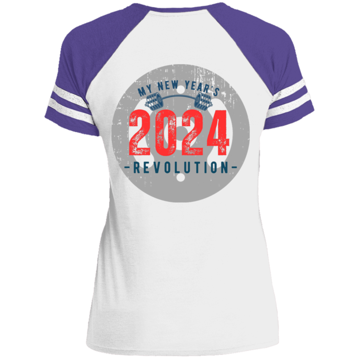 2024 New Year's Revolution Ladies' Game V-Neck T-Shirt
