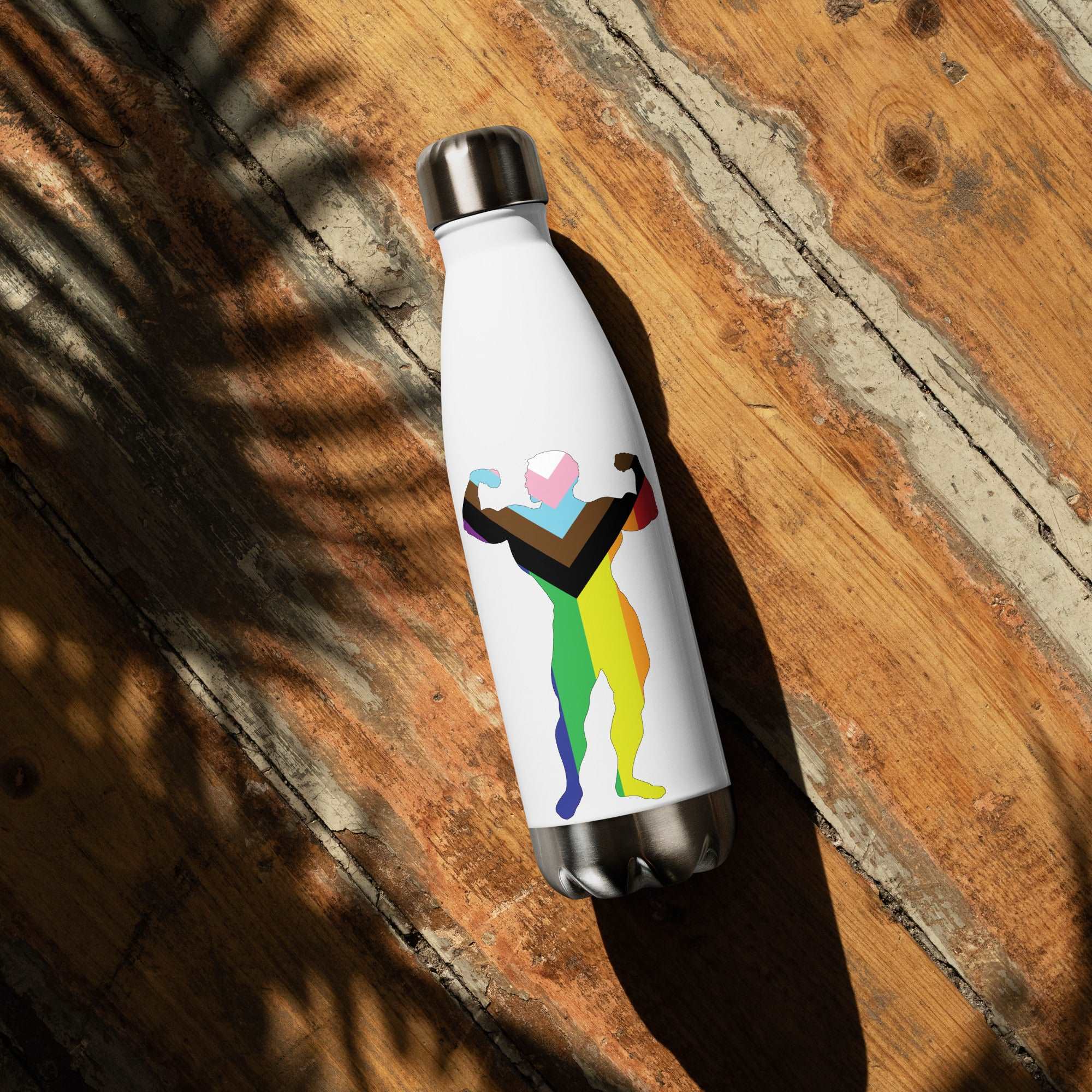 Inclusive Pride Flex Stainless steel water bottle