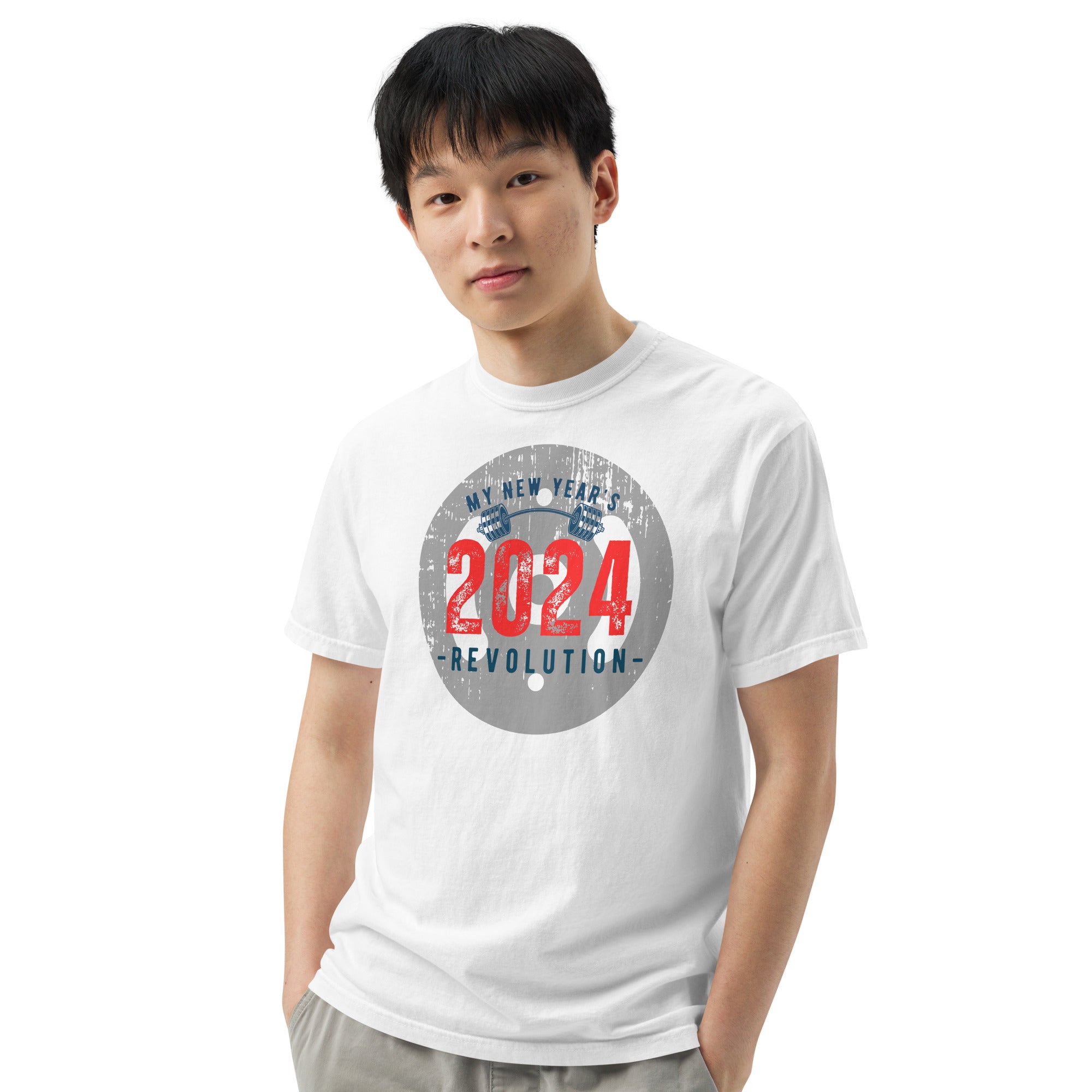 2024 New Year's Revolution Unisex garment-dyed heavyweight t-shirt
